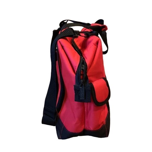 NWOT Polar Jacket Red collapsible Packable travel Crossbody cooler - Picture 3 of 6